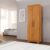 Armário Multiuso 2 Portas com Chave 100% MDF Toronto Yescasa Marrom/Cinamomo Cinamomo