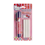 Caneta borracha Hello Kitty com 3 refis Leonora