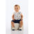 Conjunto Regata e Bermuda Bebê Quimby