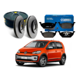 Kit Disco Pastilha Freio Dianteiro Up Tsi Cross 1.0 2016 A 2020