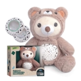Pelúcia Musical Bebê 3 em 1 Luz Som Projeção Estrelas Sensor de Choro Ursinho Zippy Toys – 11124