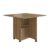 Mesa 90x90cm Tampo MDP Dobrável Mel