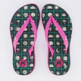 Chinelo Kenner Ibiza Sand Feminino Preto e Rosa
