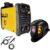 Máquina Solda Inversora MMA/TIG 120A 220V EVARC-150 com Máscara Automática EVF1020 EVALD