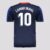 Camisa Barcelona Dryfit Marinho 10 Lamine Yamal
