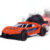 Carrinho Laranja infantil Pull Back Com Luz E Fumaça Metal 1:32 – Castela