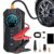 Compressor de Ar Portátil Digital Recarregável Inflador Pneu Carro Moto Bike USB LED