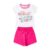 Conjunto Infantil Feminino Vida Cheia De Cor