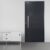 Porta Pivotante de Alumínio 210 X 120cm com Puxador Veneza Esquadrias Bergamo Preto
