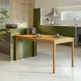Mesa de Jantar 6 Lugares Madeira Maciça Mandacaru CabeCasa MadeiraOriginals Amendoa