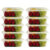 Kit Com 10 Potes 1000 Ml Transparente Livre De Bpa Marmita