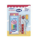 Kit Escolar Leo&Leo – 18 Peças – Fini