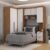 Guarda-roupa Modulado Viena 6 Portas 6 Gavetas 4 Peças Espresso Móveis Branco/Nogal