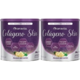Kit 2X Colágeno Skin – 300g Abacaxi com Hortelã – Sanavita