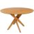 Mesa de Jantar Redonda Madeira Maciça  4 Lugares 120cm Lisboa