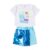 Conjunto Infantil Feminino Sintonia Do Oceano