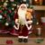 Papai Noel Decorativo em Pé com Saco de Presentes e Urso – Vermelho e Branco – 60cm – 1 unidade – Rizzo