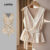 Lovito Top de Lãço Elegante para Primavera/verão para mulheres L150ED116