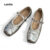 Lovito Sapatos Femininos Mary Janes Elegantes com Laço de Renda Sola macia LFA89033