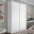Guarda Roupa Solteiro 100% MDF BP com 2 Portas Zermatt Branco