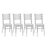 Kit 4 Cadeiras para Sala de Jantar Cc33