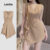 Lovito Vestido Cáqui Básico Elegante Com Zíper Liso Para Primavera/verão Para Mulheres L134LD309