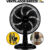 Ventilador Mesa 40cm Oscilante 7 Pás 3 Velocidades Baixo Consumo P/ Ambientes Internos Sala Quarto