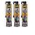 Kit com 3 Reparador de Pneus Spray 400 ml Instantâneo De Furo Pneu Carro – Bike – Moto MOTOQUEIROS