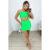 Saia Curta Aplique Logo Planet Girls Verde Médio