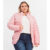 Jaqueta Plus Size Microfibra Secret Glam Rosa