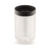 Pote Organizador com tampa de Rosquear Preta 900ml UZ Utilidades – UZ403-PR