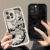 Capa De Telefone Para Redmi Note 14 13 11 12 Pro Plus 5G 12S 11S 10s 10 14C 13C 13 12 12C 4G Preto Dragão Nuvem