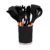 Kit 12 Talheres Silicone E Madeira | Utensílios Cozinha Preto