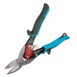 TESOURA PARA CHAPA, CORTE ESQUERDA, ACO CROMO MOLIBDENIO, CABO DOIS COMPONENTES, 250MM, 1PC//GROSS