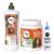 Kit com Ativados de Cachos Azeite de Oliva + Creme Para Pentear Tratamento Profundo + Tônico Fortalecedor Salon Line
