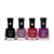 Kit Esmaltes Risqué Diamond Gel – 4 unidades