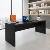 Escrivaninha Mesa Escritório 2 Lugares 180cm ME4185 Preto