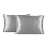 Fronha Avulsa Cetim 50cm x 70cm Antifrizz Toque de Seda Macio Antialérgico Cabelo Liso Travesseiro