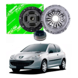 Kit Embreagem Valeo Peugeot 207 1.4 8v 2008 A 2015