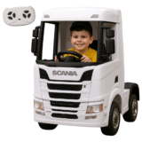 Caminhão Truck Scania Elétrico 4×4 Zippy Toys 12V Controle Remoto
