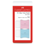 Borracha TK-Plast FC Max Tom Pastel SM/7024MAR com 2 unidades Faber-Castell
