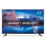 Smart TV AIWA 43 Android Full HD Borda Ultrafina HDR10 Dolby Áudio AWS-TV-43-BL-02-A
