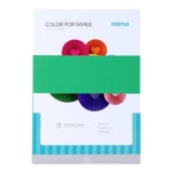 Papel Color Pop Verde Nature Mimo – A4 – 180 gr – 25 unds