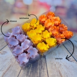 KIT 120 FORMINHAS PARA DOCES FINOS PÊSSEGO + MOSTARDA + LARANJA ( KIT19 )