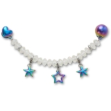 Jibbitz™ Corrente de Pedras SMT Iridescente Único