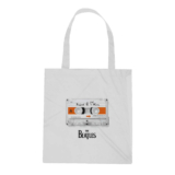 Bolsa Ecobag The Beatles – Cassette Tote – Branca