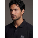 Polo Logo Ckj Retangulo – Preto