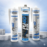 Silicone Pu 40 Fix Construção Calhas Branco Tek Bond