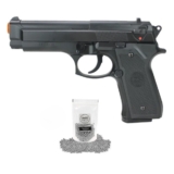 Pistola de Pressão Spring M92 6mm – KWC+Esferas de aluminio
