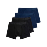 Kit com 4 Cuecas Boxer Lupo 615-003 Colorido